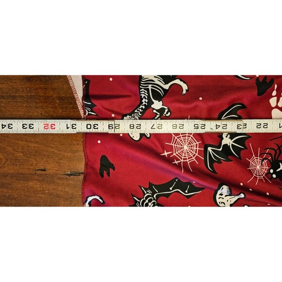 Woman's Dress Size 12‎ Black Goth Holloween Skeleton - Picture 4 of 9